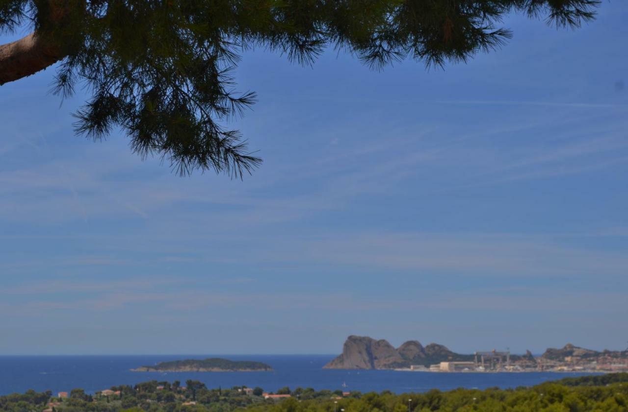 Gîte Vue Mer La Cadiere-d'Azur Extérieur photo